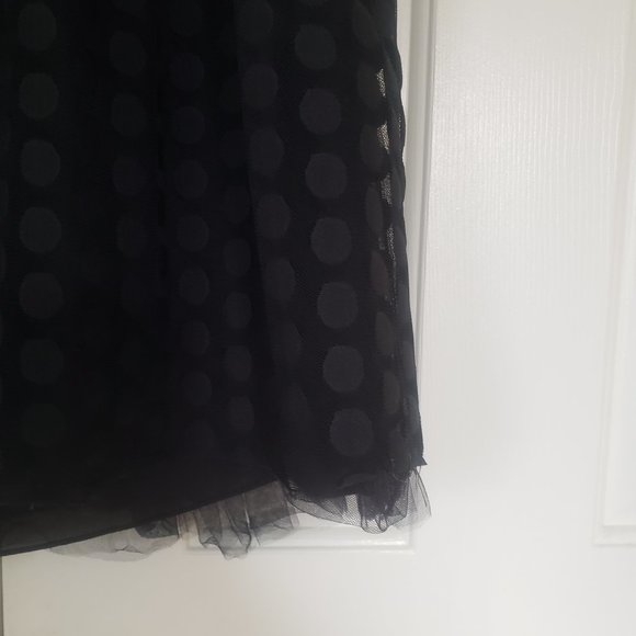 White House Black Market - Polka dot tulle strapless dress - Size 12 - Picture 10 of 16
